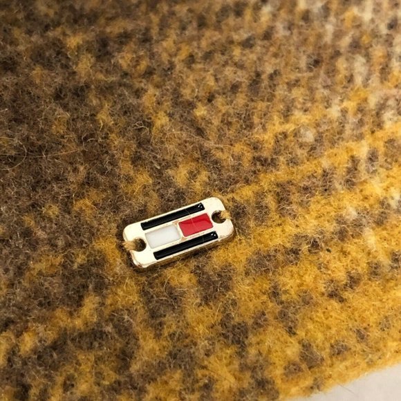 Tommy Hilfiger NWOT Designer Wool Blend Shadow Plaid Sz 6 Knee Length Coat - Picture 12 of 13